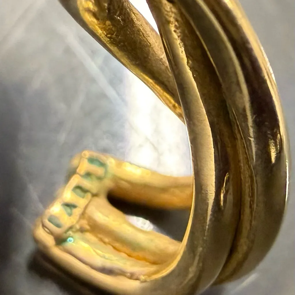 Faris Tangle Ear Cuff Bronze Gold - Image 4