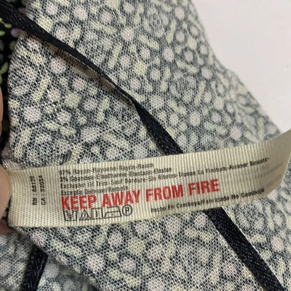 Free People Intimately Lucky Now Brami Crop Top Black Boho New w tag W-553 Sz S - Image 11