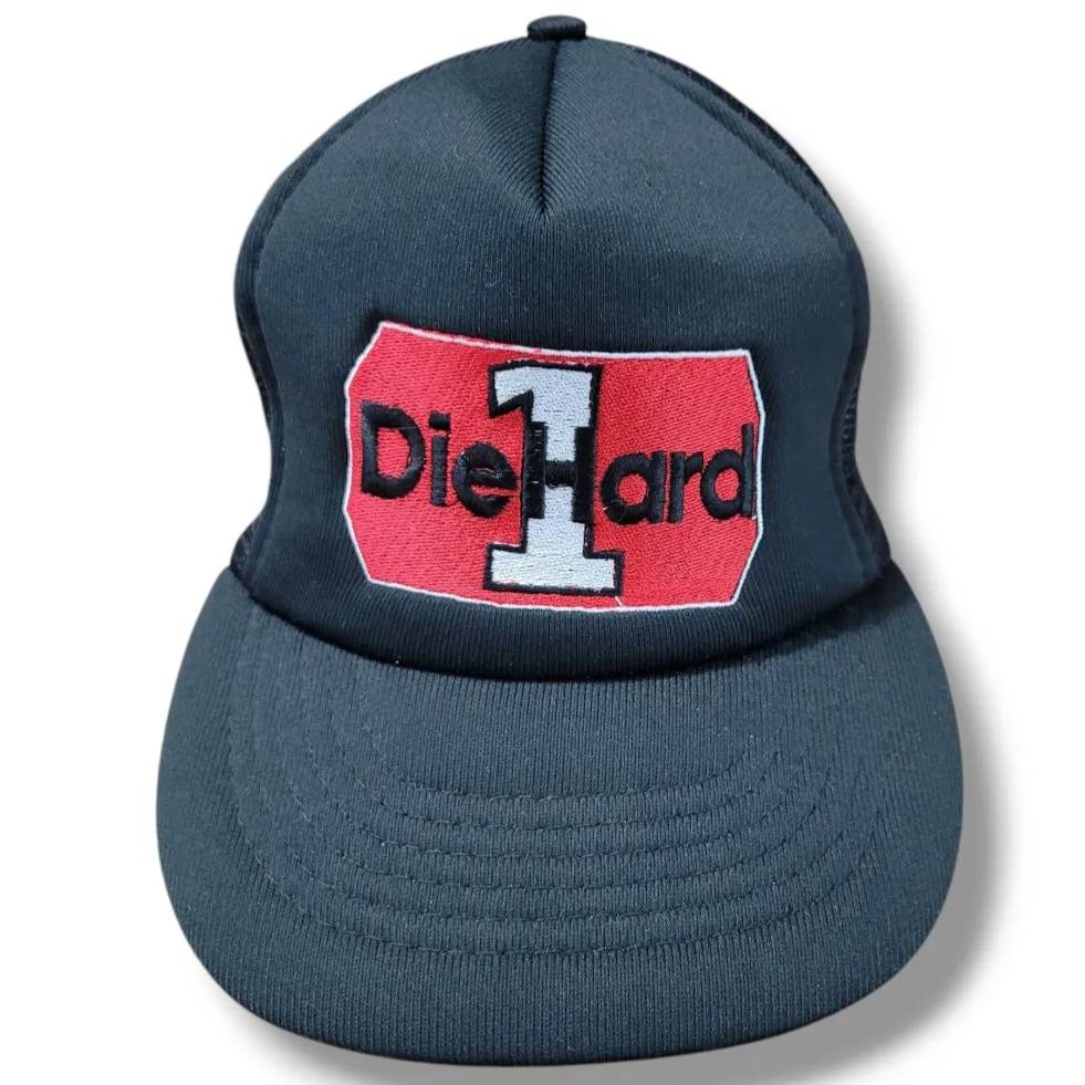 Vintage Die Hard 1 Hat Vintage Capital Hat Vintage Trucker Hat Snapback Hat Mesh Hat Unisex Hat  - Image 2