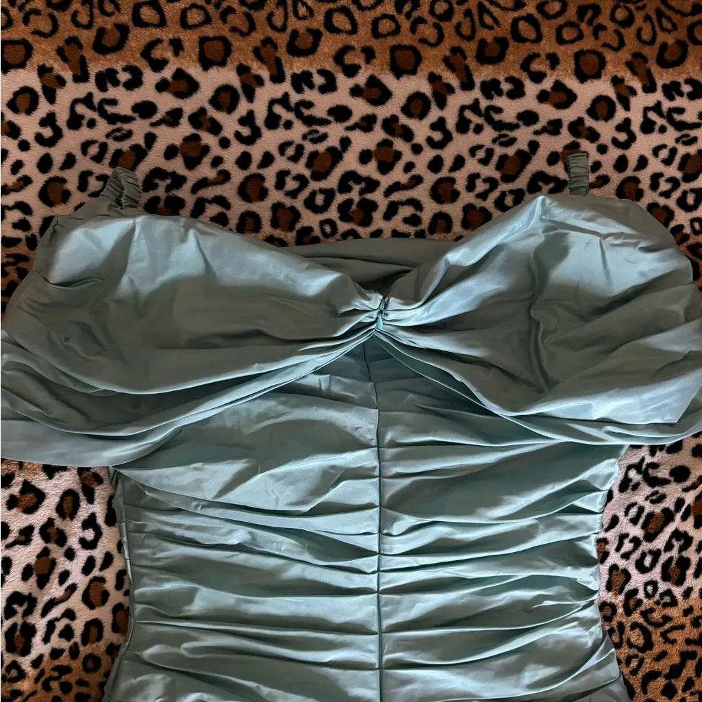 Catherine Regehr Aqua Gown 🥳 Blue Size L - Image 8