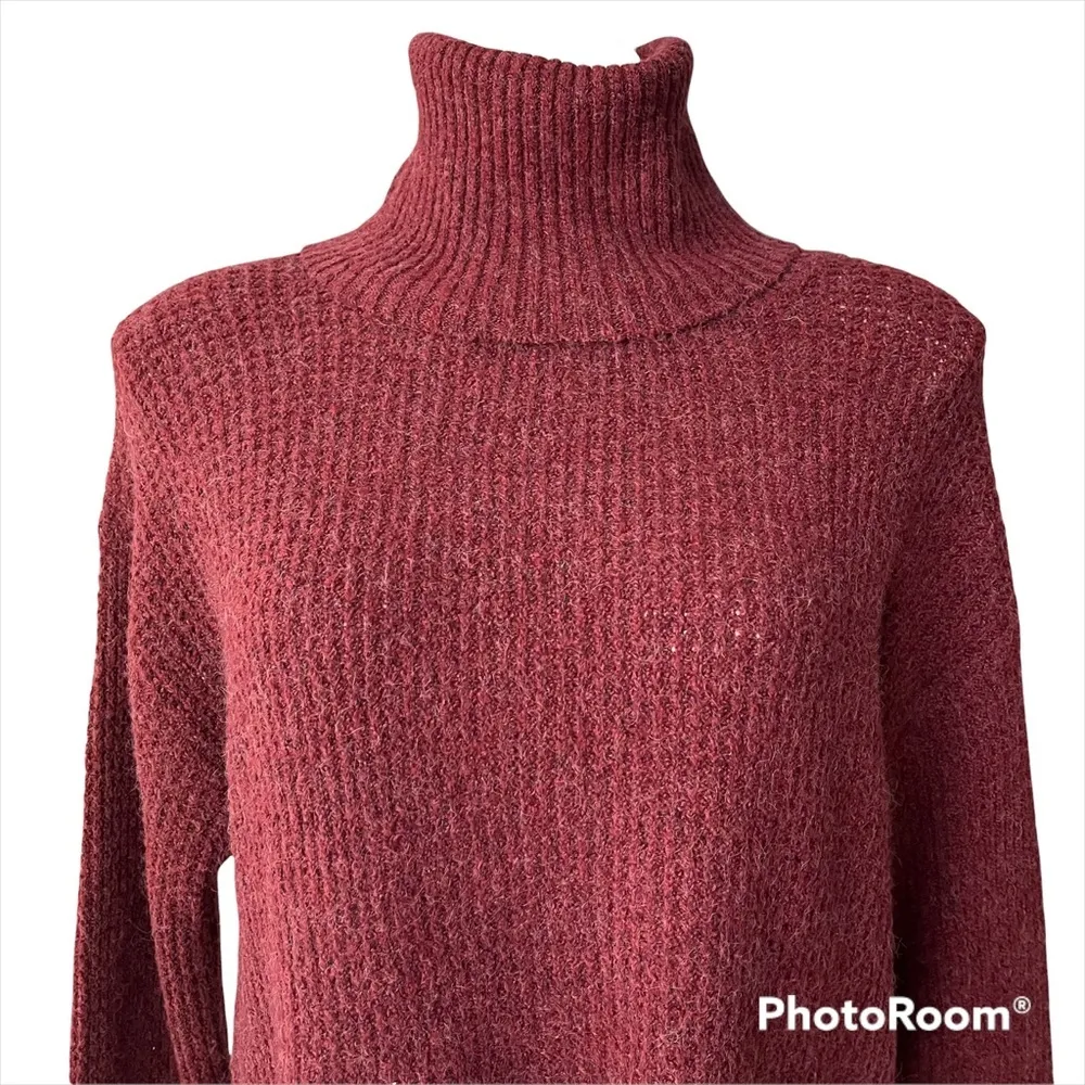 NWT Abound Thermal Turtleneck Sweater, Red Pomegranate - Image 5