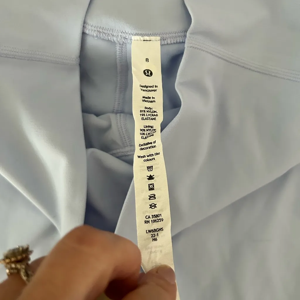 Lululemon Athletica pastel blue aligns - Image 3