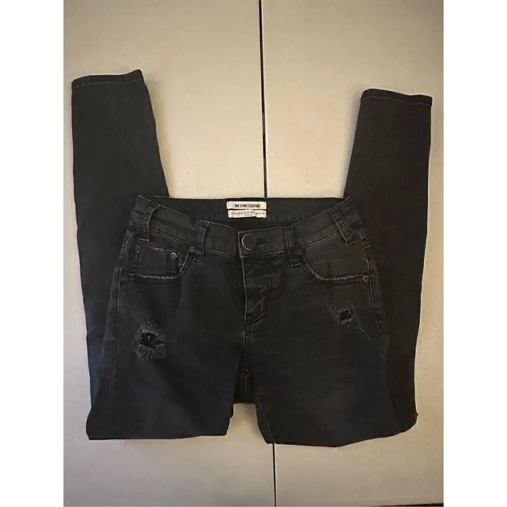 One x one teaspoon black distressed jeans 24 - Image 2