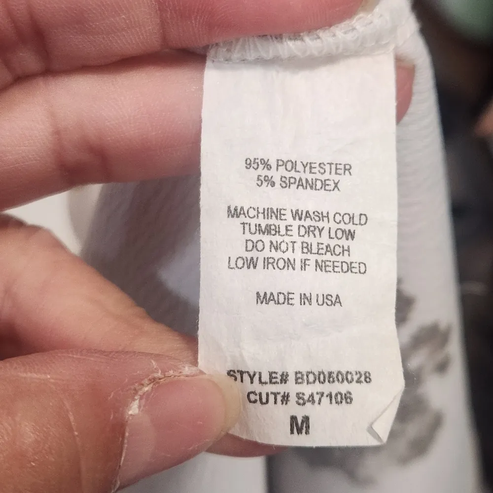 Auditions Floral Poofy Sleeve Sheath Dress Sz M - Image 13