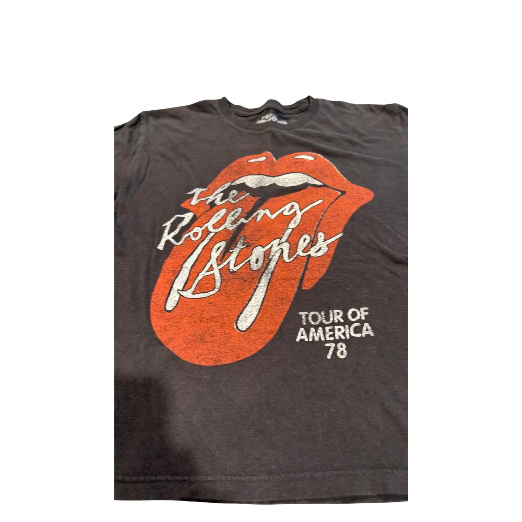 The Rolling Stones Women's T-shirt Tee Shirt Black Size S - Image 2