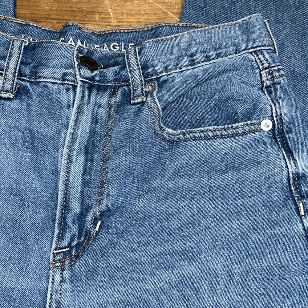 American Eagle Denim Distressed Mom Jeans Size 2 - Image 6