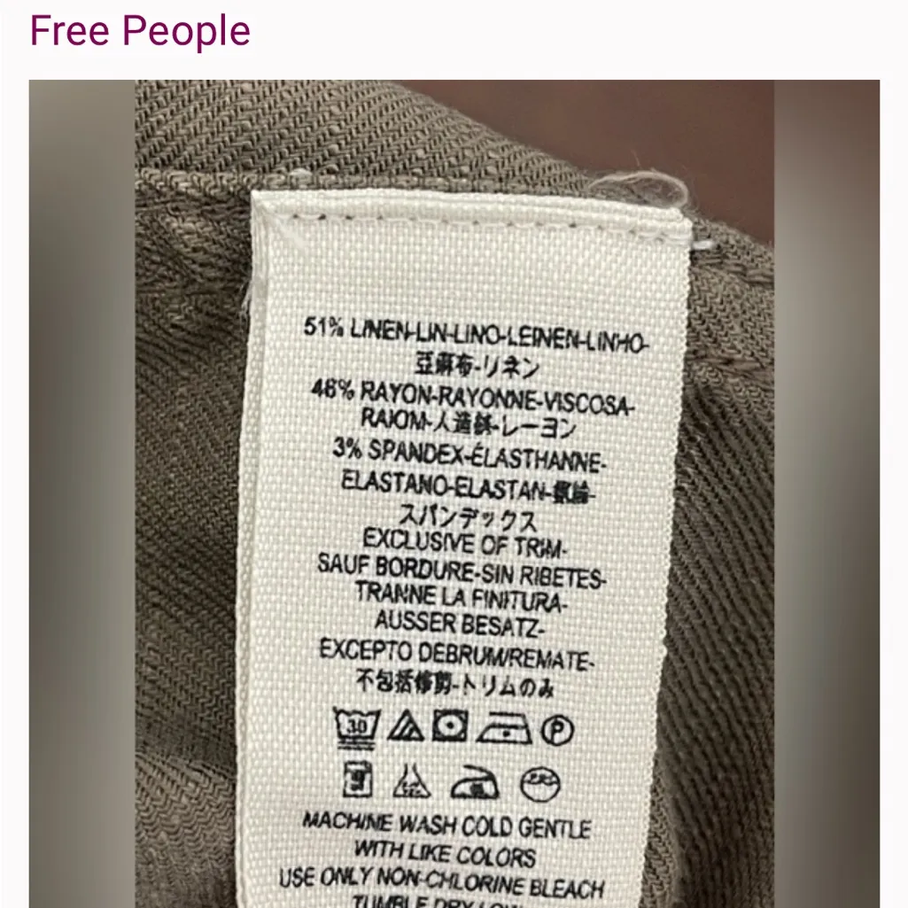 Free People Taupe Open Front Cardigan | Size Large - Image 14