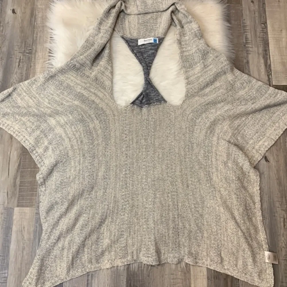 Anthropologie Sparrow twist back draped cardigan sweater vest XS/S - Image 7