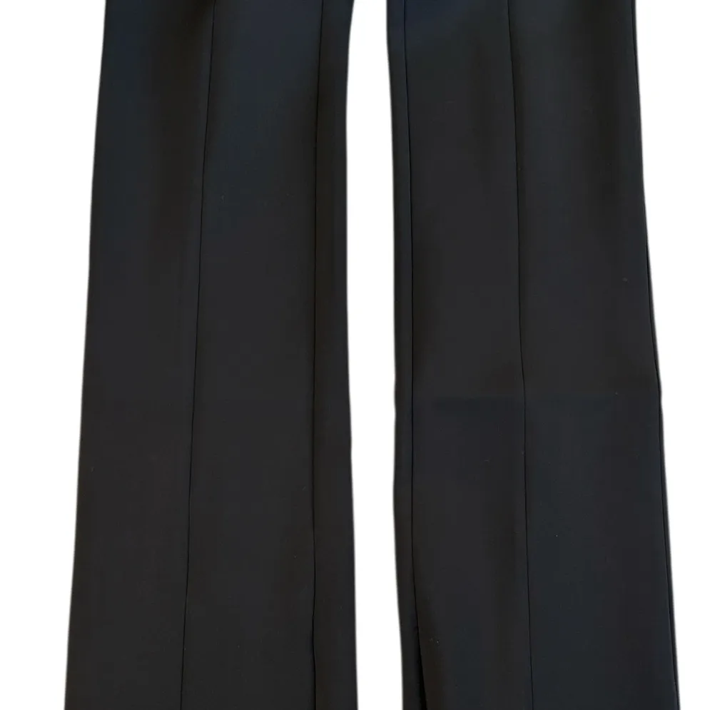 NWT Good American Good Waist High Rise Ankle Zip Scuba Pants Black Size Small - Image 9