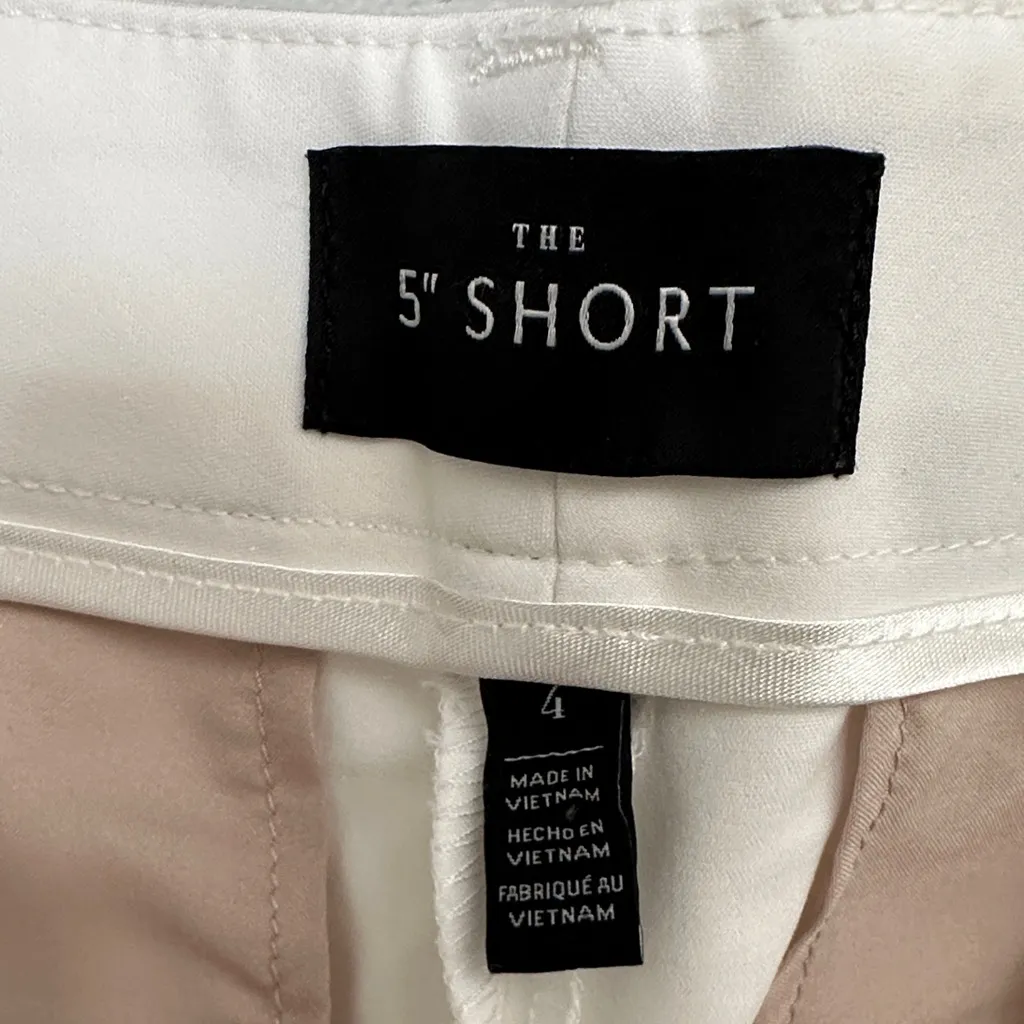 White House Black Market Crisp White Shorts - Image 2