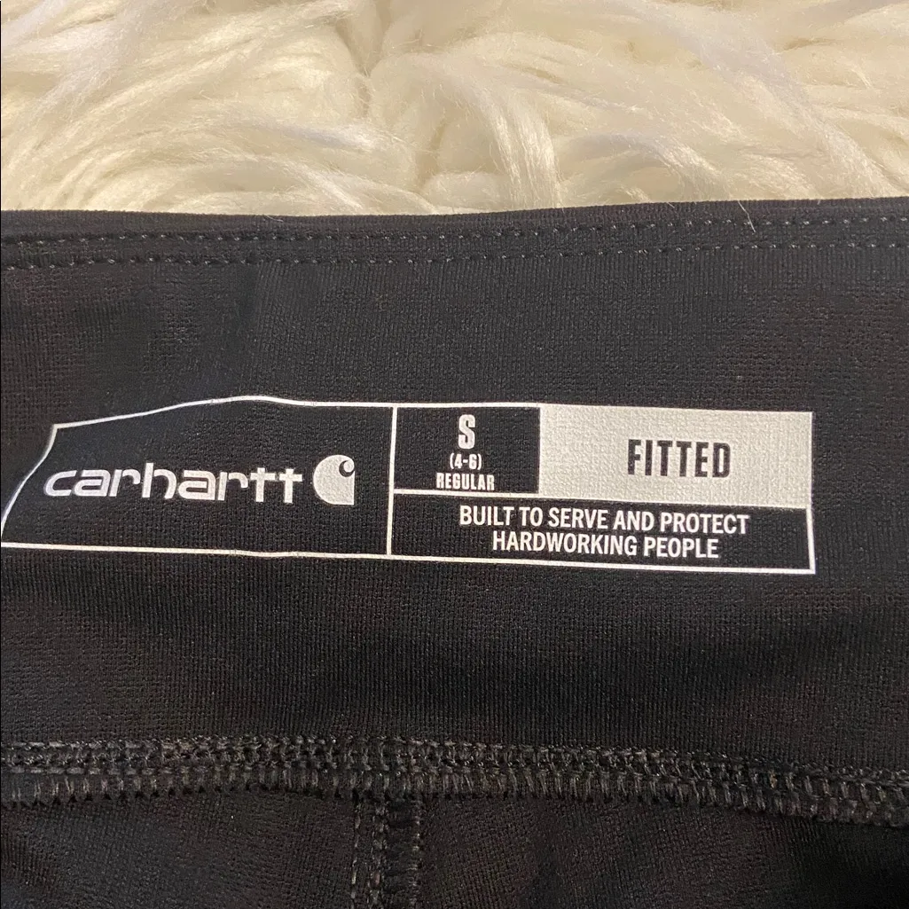 Carhartt Black Utility Leggings size S (4-6) regular brand new inseam 28” - Image 8
