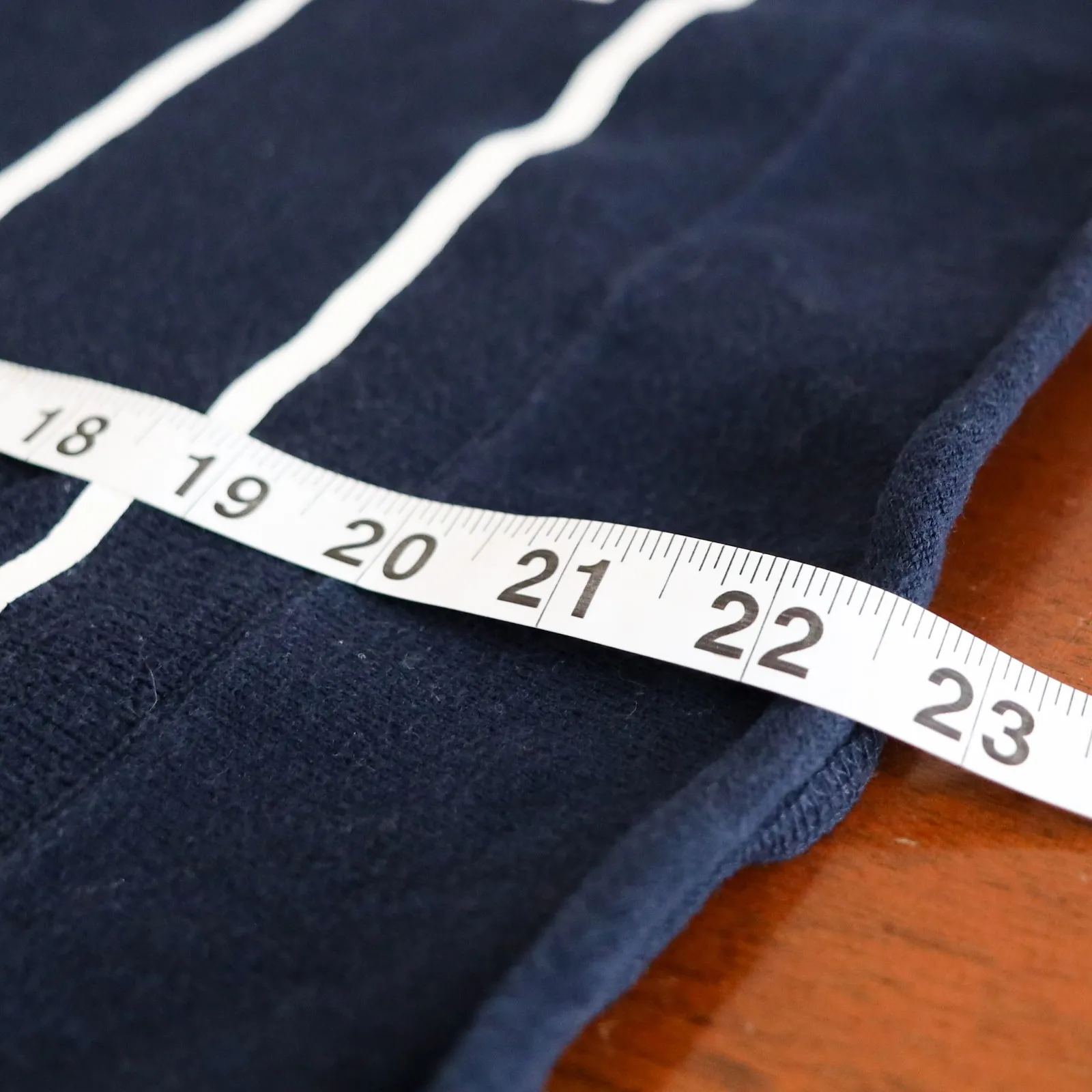 Polo Jeans Co. Ralph Lauren Knit Sweater Striped Logo Pullover Navy Blue M Y2K Blue Size M - Image 11