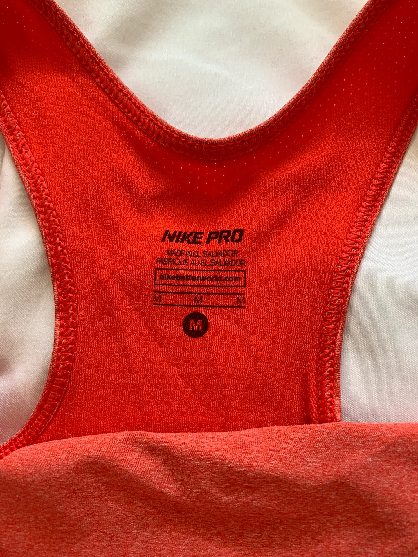 Nike Pro Womens Athletic Tank Medium - Image 3