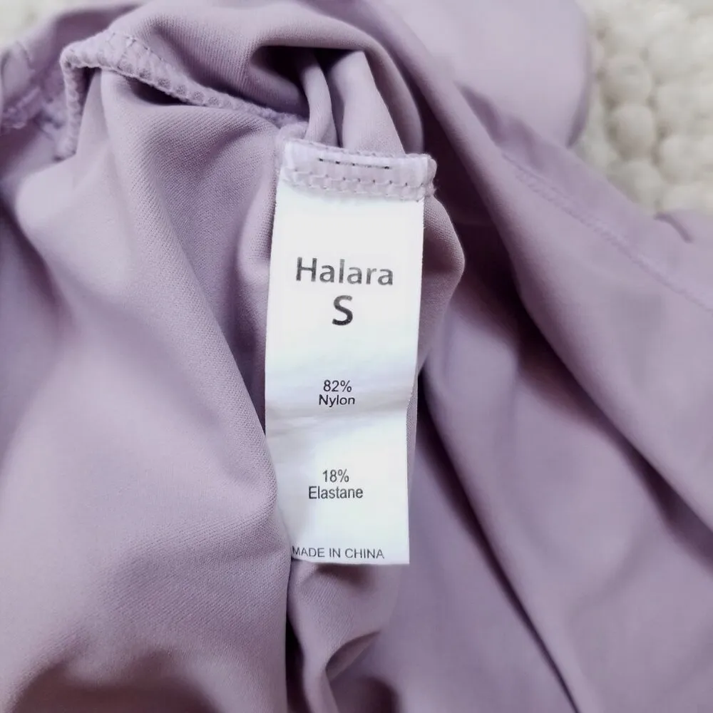 Halara Softlyzero Airy Backless Twisted Cool Touch Dance Dress Pink Purple Small - Image 8