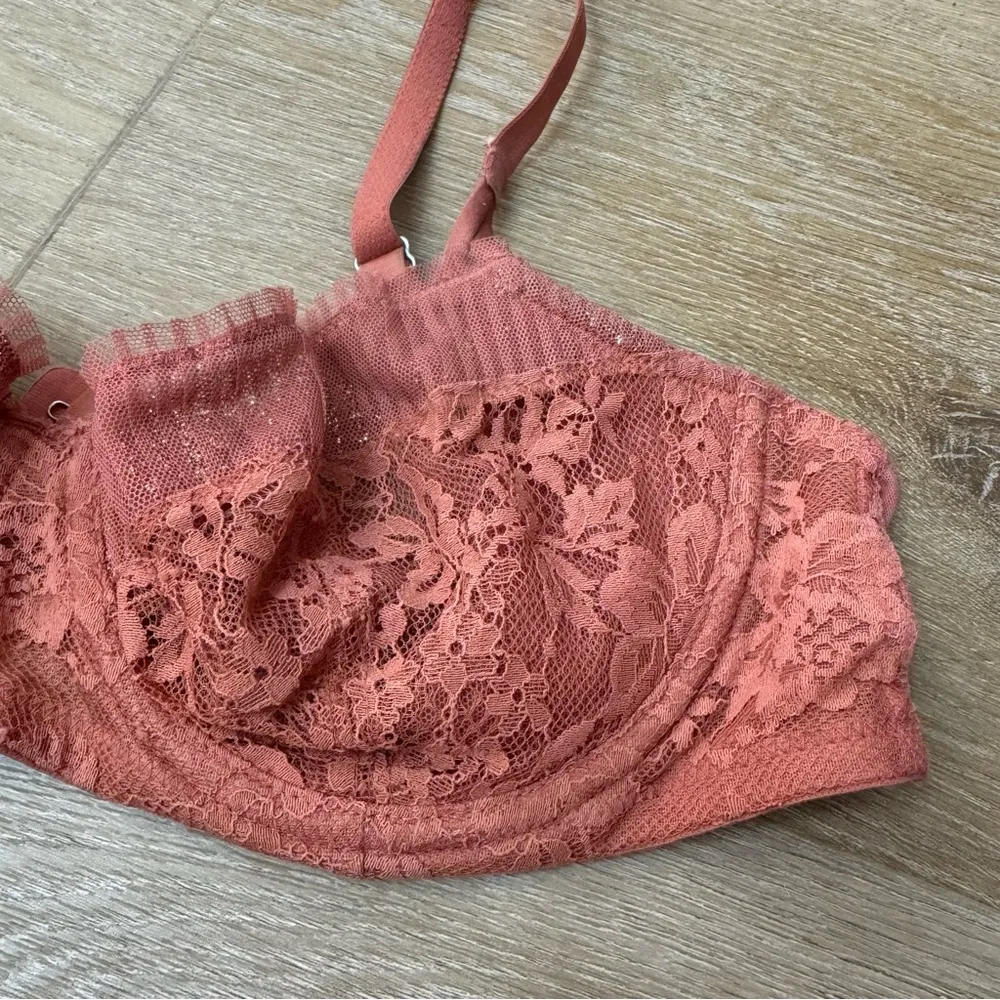 Victoria’s Secret Dreams Angel Orange Wicked Unlined Lace - Image 2