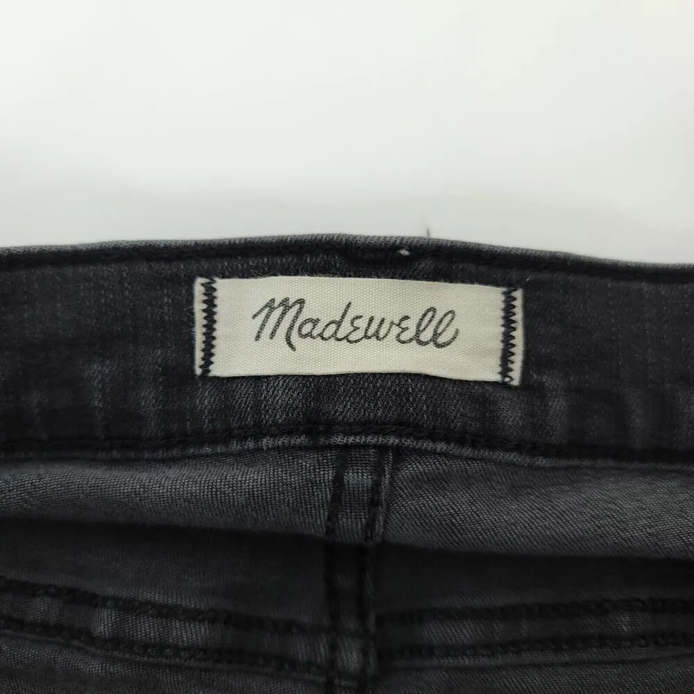 Madewell Jeans Womens 28 Black Scattered Metallic Dot Cali Demi Boot  K2484 - Image 7