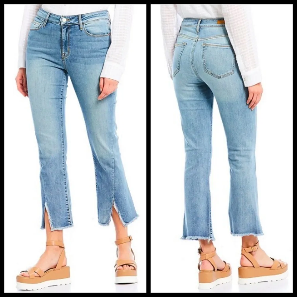 💕SANCTUARY💕 Front Slit Connector Kick Crop Jeans - Image 2