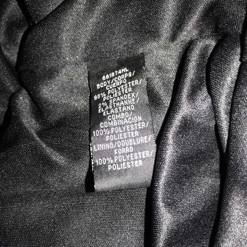 NWT $295  Crepe Ruffle Front Sheath Dress - Image 7