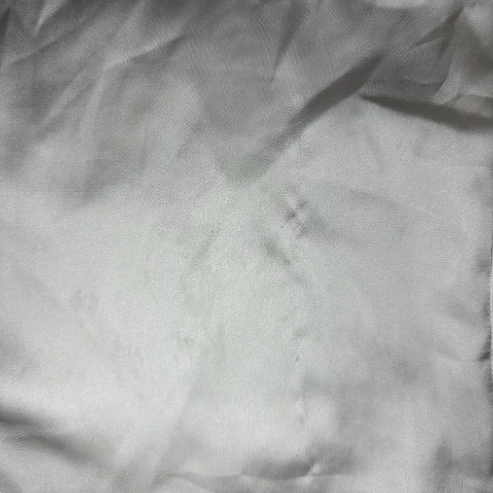 ZARA  Basic Satin Button-Down Blouse Size M - Image 5