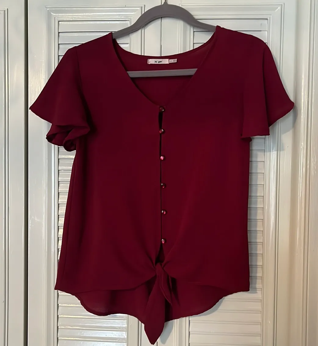 Francesca’s Button Down Blouse - Image 3