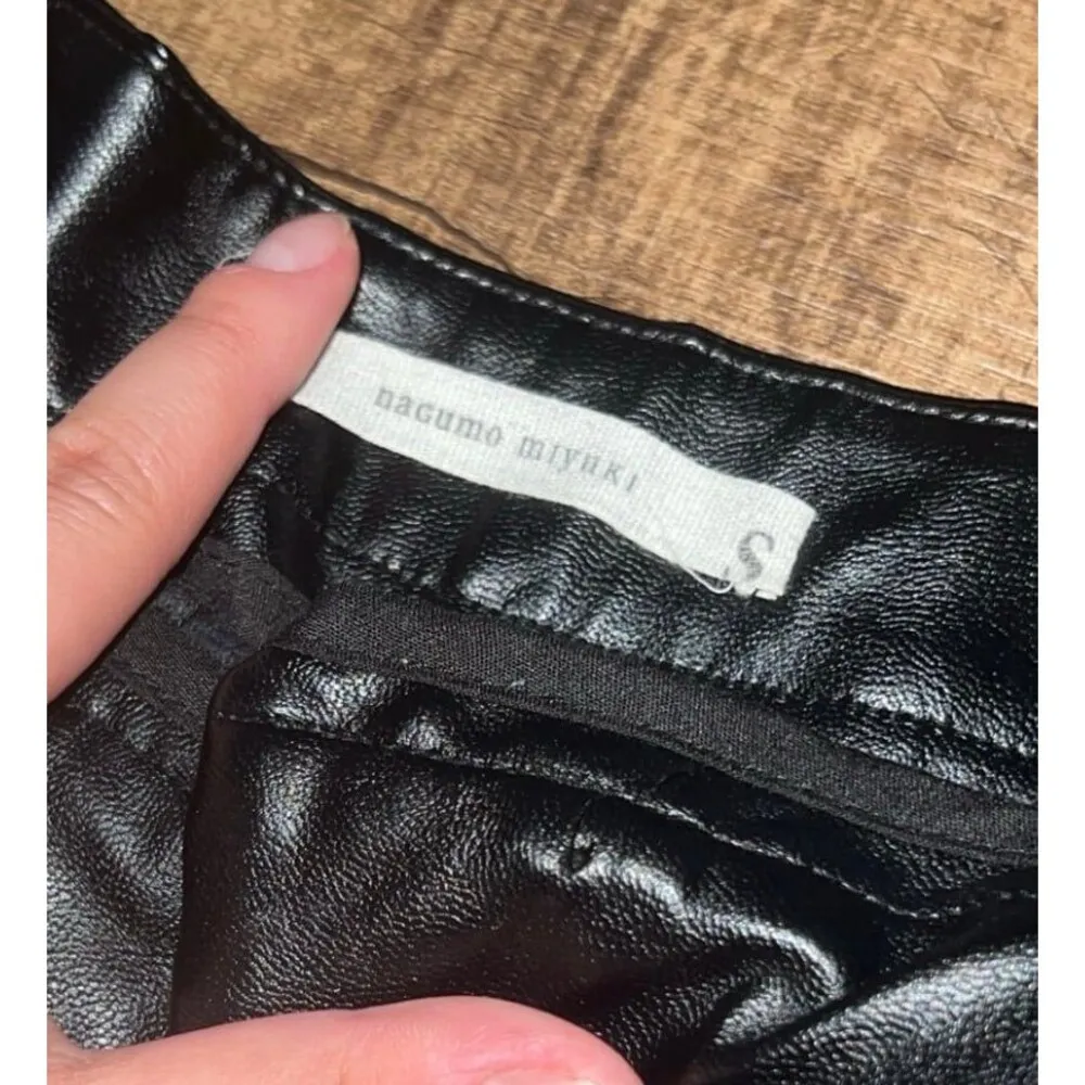 Nagumo Miyuki designer leather pants - Image 4