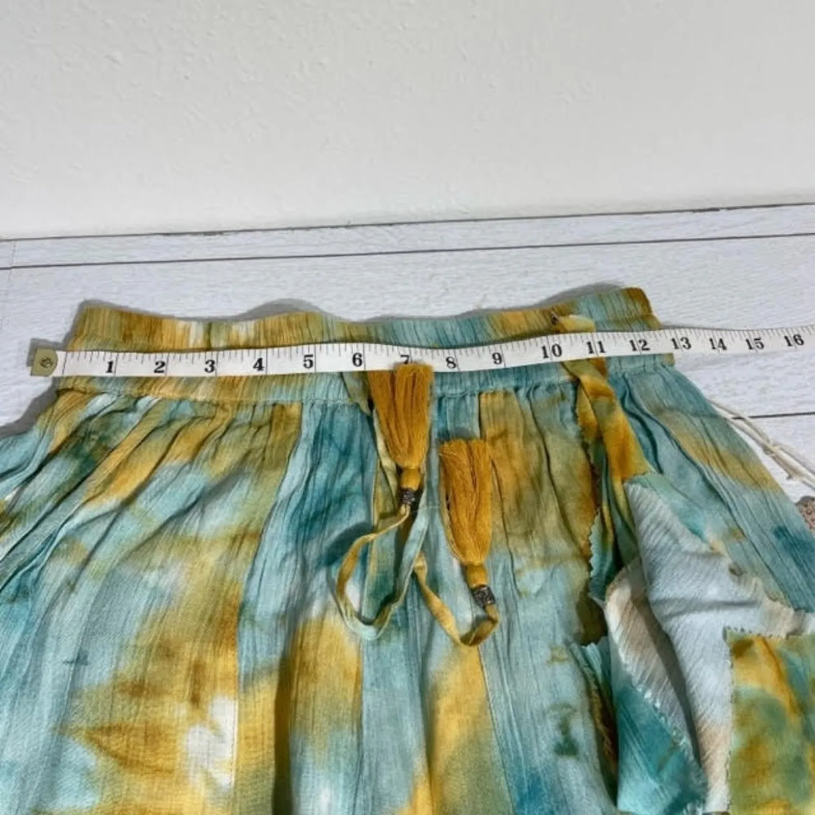 Band of Gypsies Tie Dye Crepe Jogger Pants NWT Size Small - Image 3