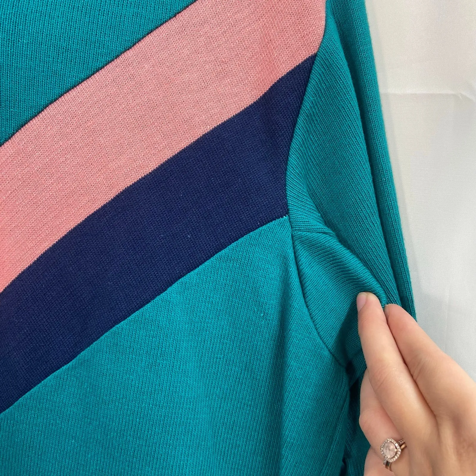 Vintage‎ Umbro The Choice of Champions adult teal embroidered v-neck sweater M - Image 6