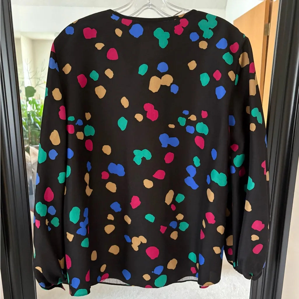 LAFAYETTE Sicilia Scatter Dot Silk Shirt - Image 3