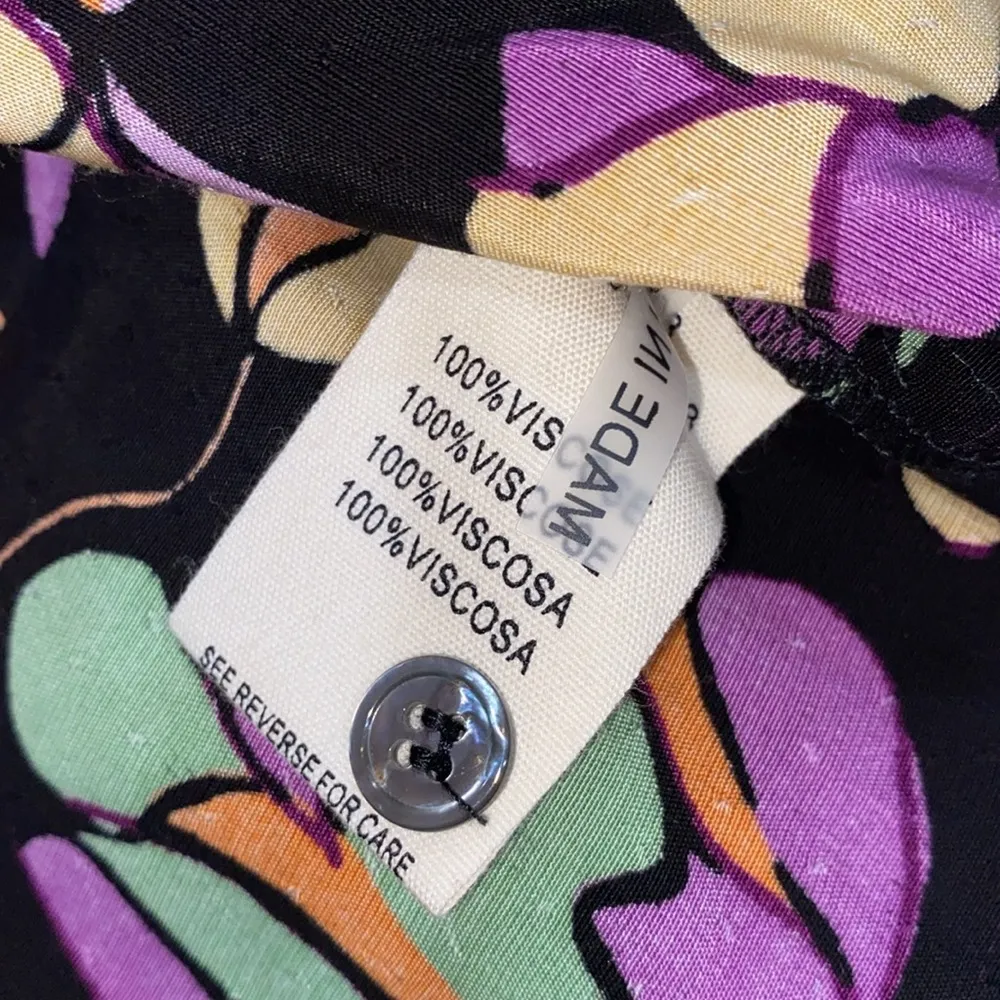 FRNCH  Paris floral top size xsmall - Image 10