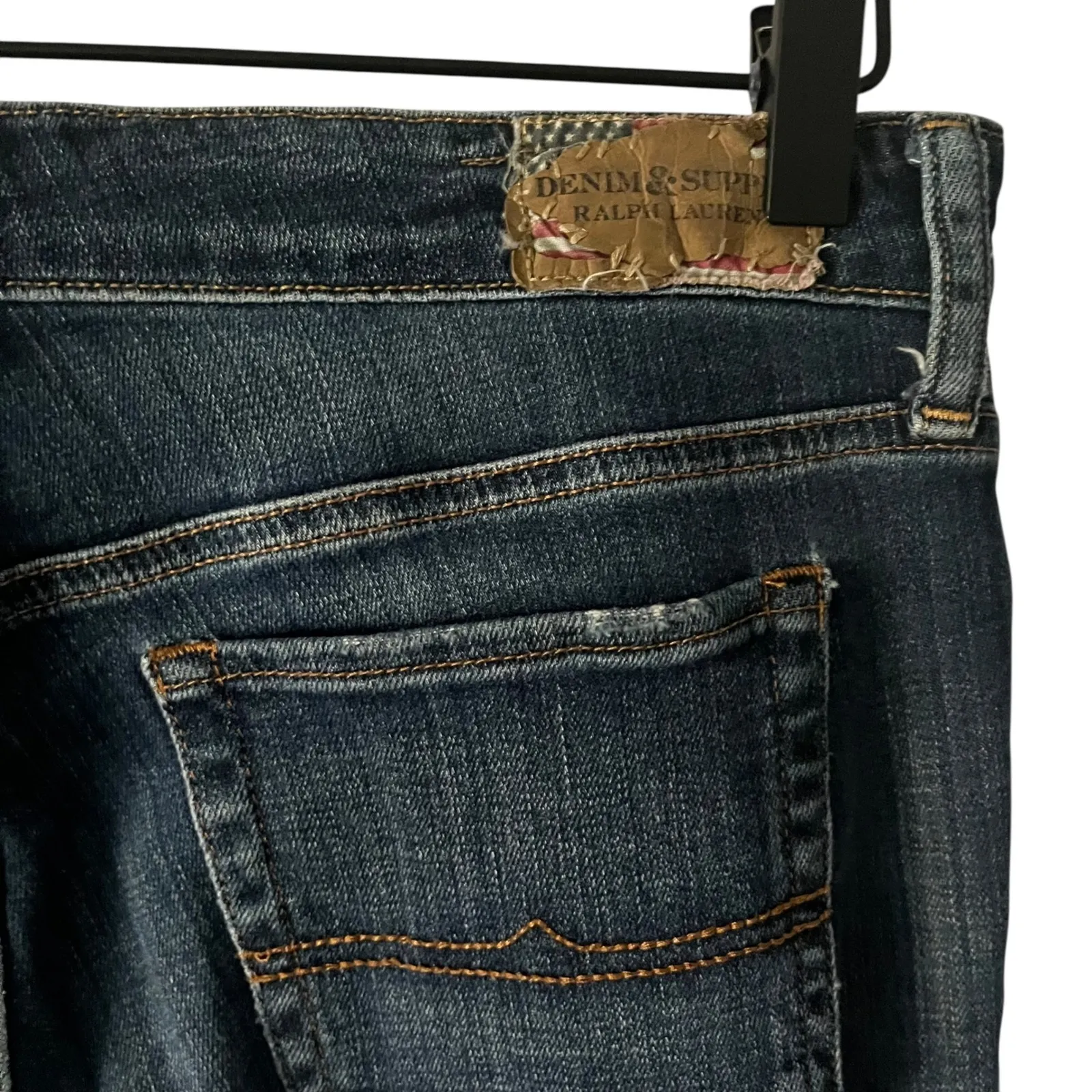 Denim & Supply‎ Ralph Lauren Morgan Crop Skinny Jeans Women's Size 30 Blue - Image 4