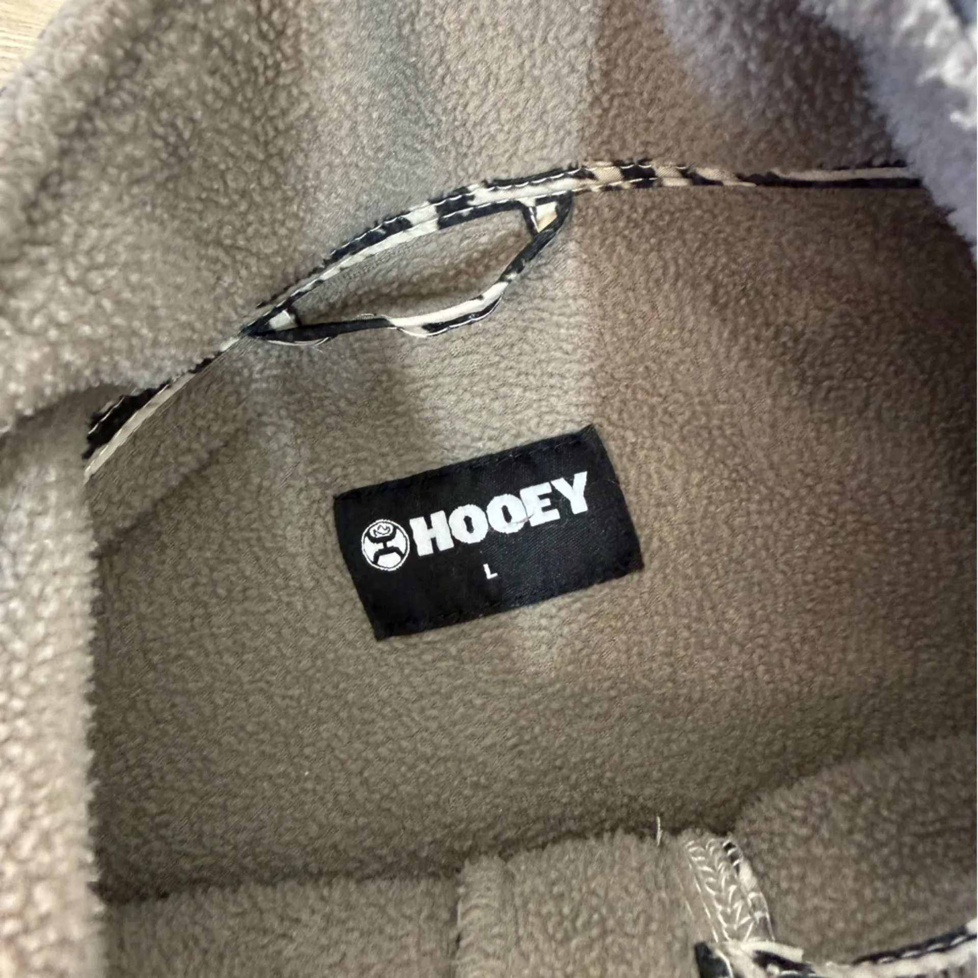 Hooey Fleece Tech Jacket Size L - Image 15