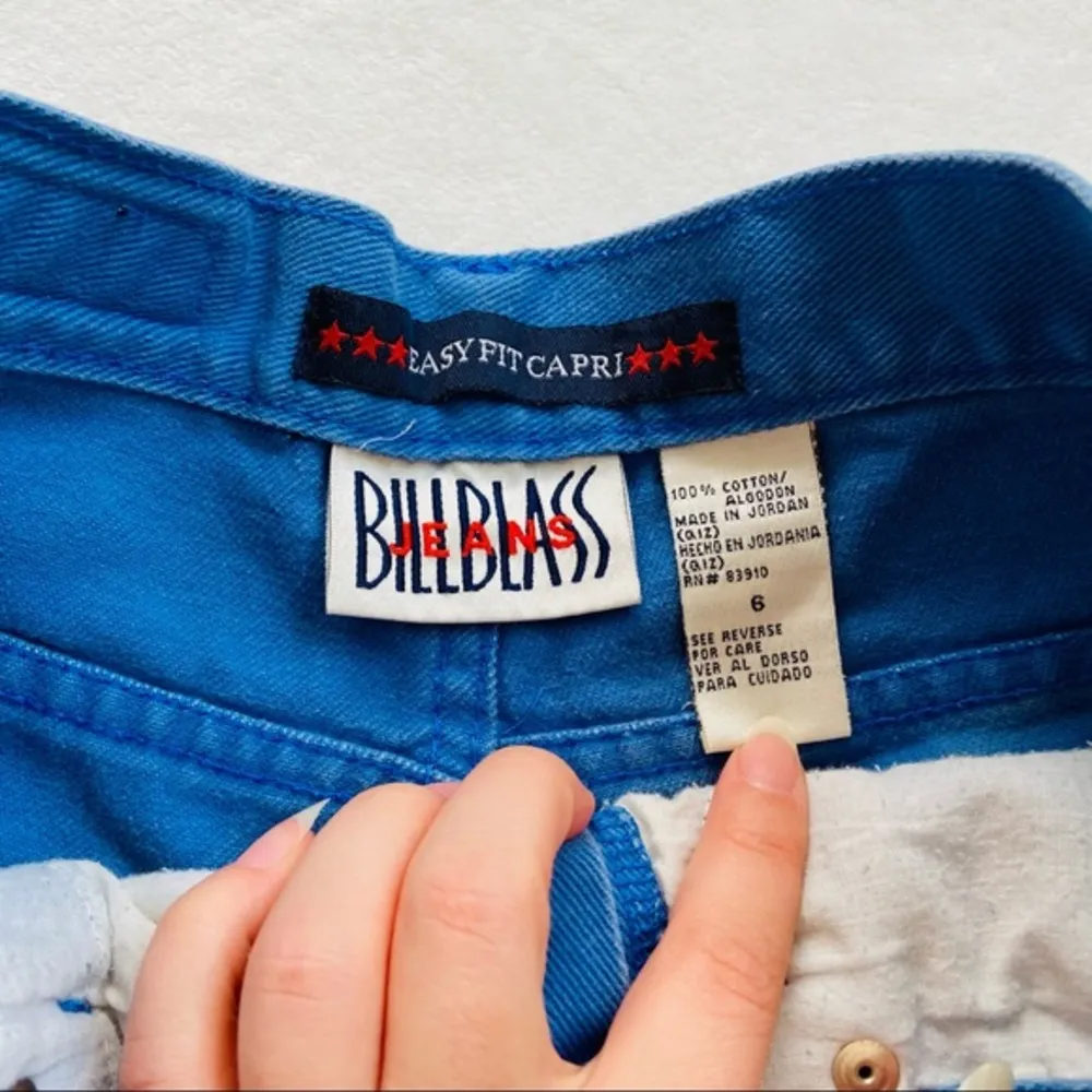 Vintage Billblass high waist tie dye cutoff shorts - Image 3