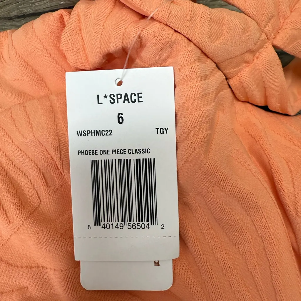l*space L* Phoebe One Piece Swimsuit size 6‎ NWT - Image 3