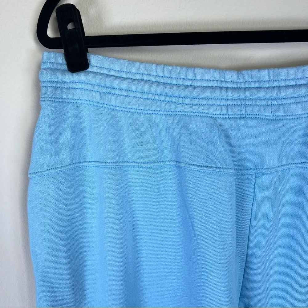 Jogger Style Sweatpants Blue Pull On Elastic Drawstring Waist Comfy NEW Lg - Image 8