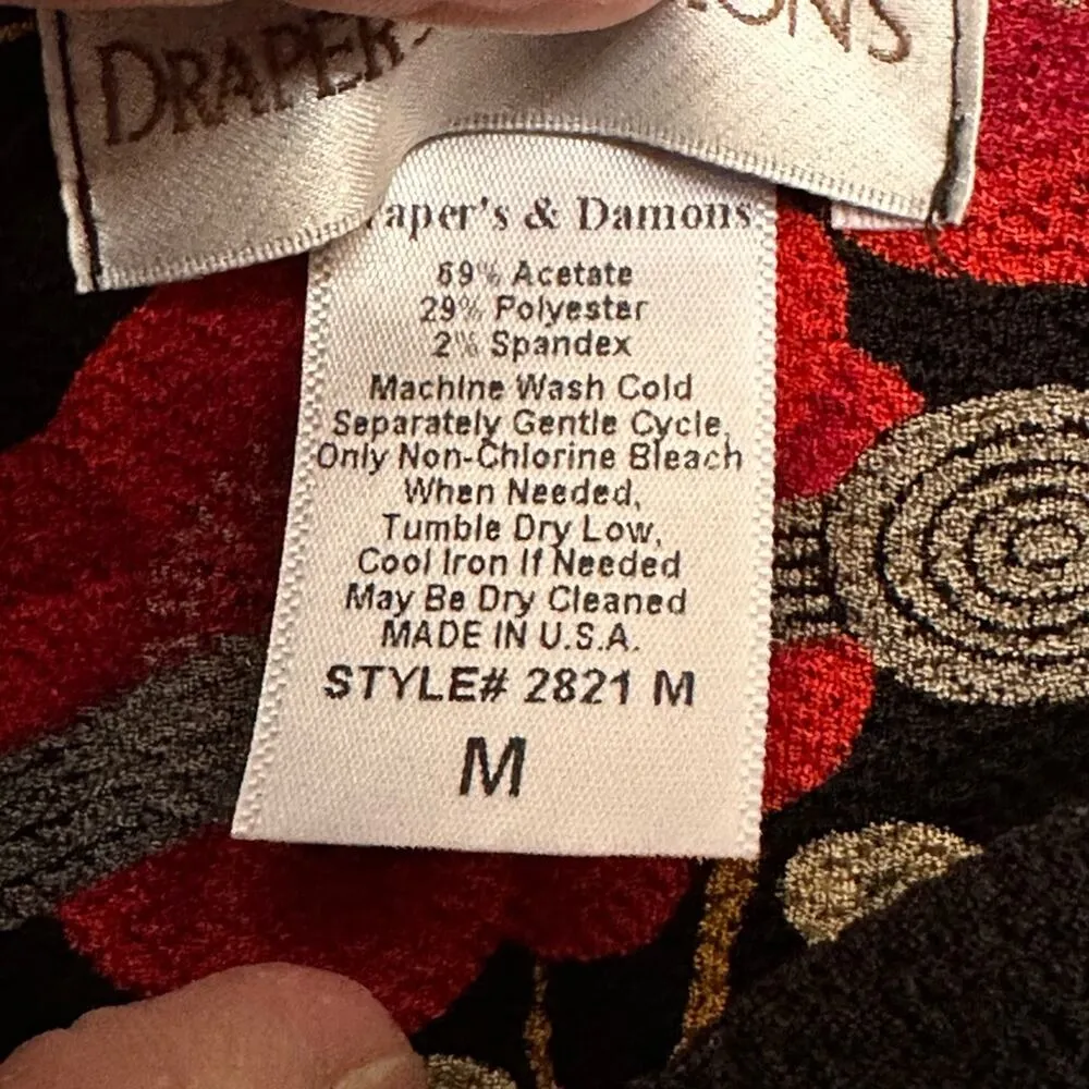 Vintage Draper’s & Damon’s Kimono Short Dress - Image 5