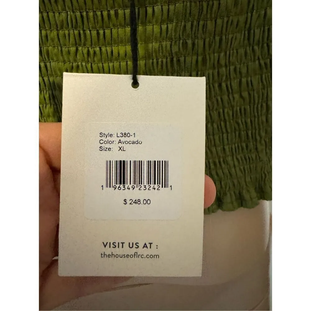 Brand New LITA BY CIARA Strapless Corset Top In Avocado Green Women’s XL - Image 7