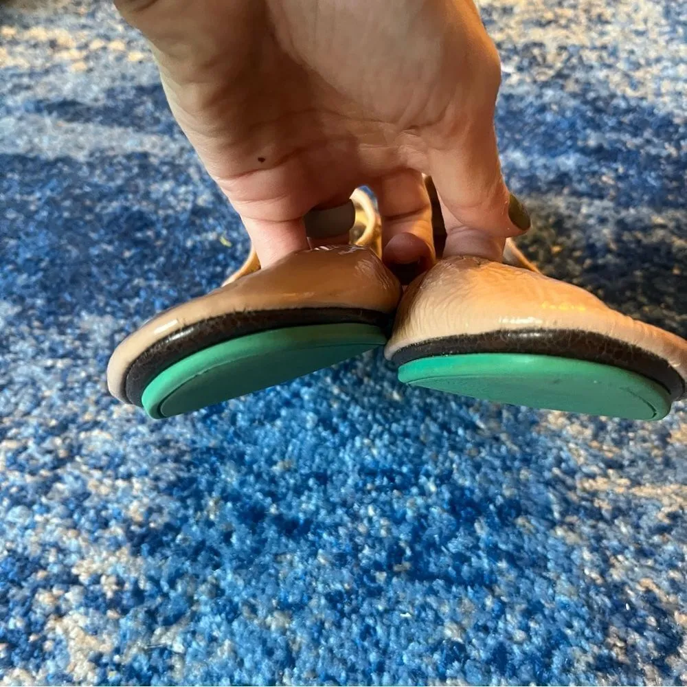 Tieks Biscotti Tan Patent Flats - Image 6