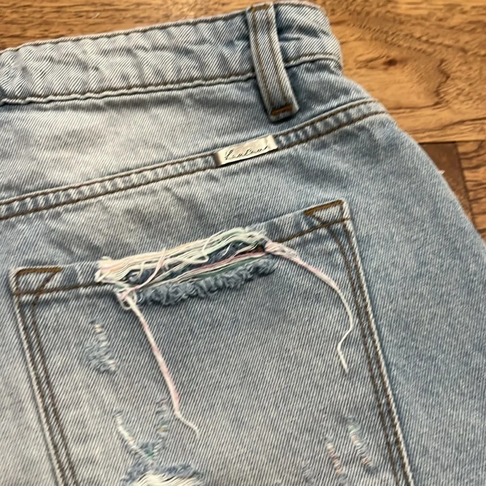 KanCan High Waist Distressed shorts 61 Blue Size 25 - Image 8