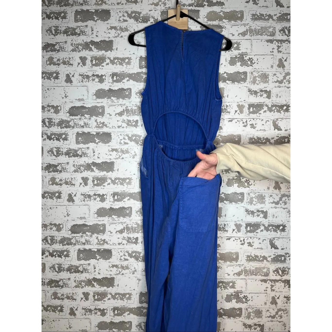 Universal thread | women linen blend jumpsuit - Image 3