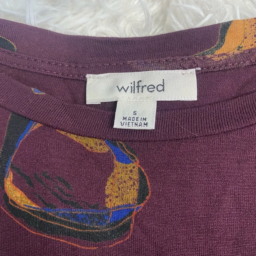 Aritzia Wilfred short sleeve blouse - Image 2