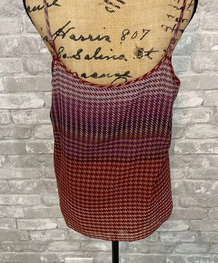 Cabi #555 Houndstooth Pleated Cami
Top - Image 3