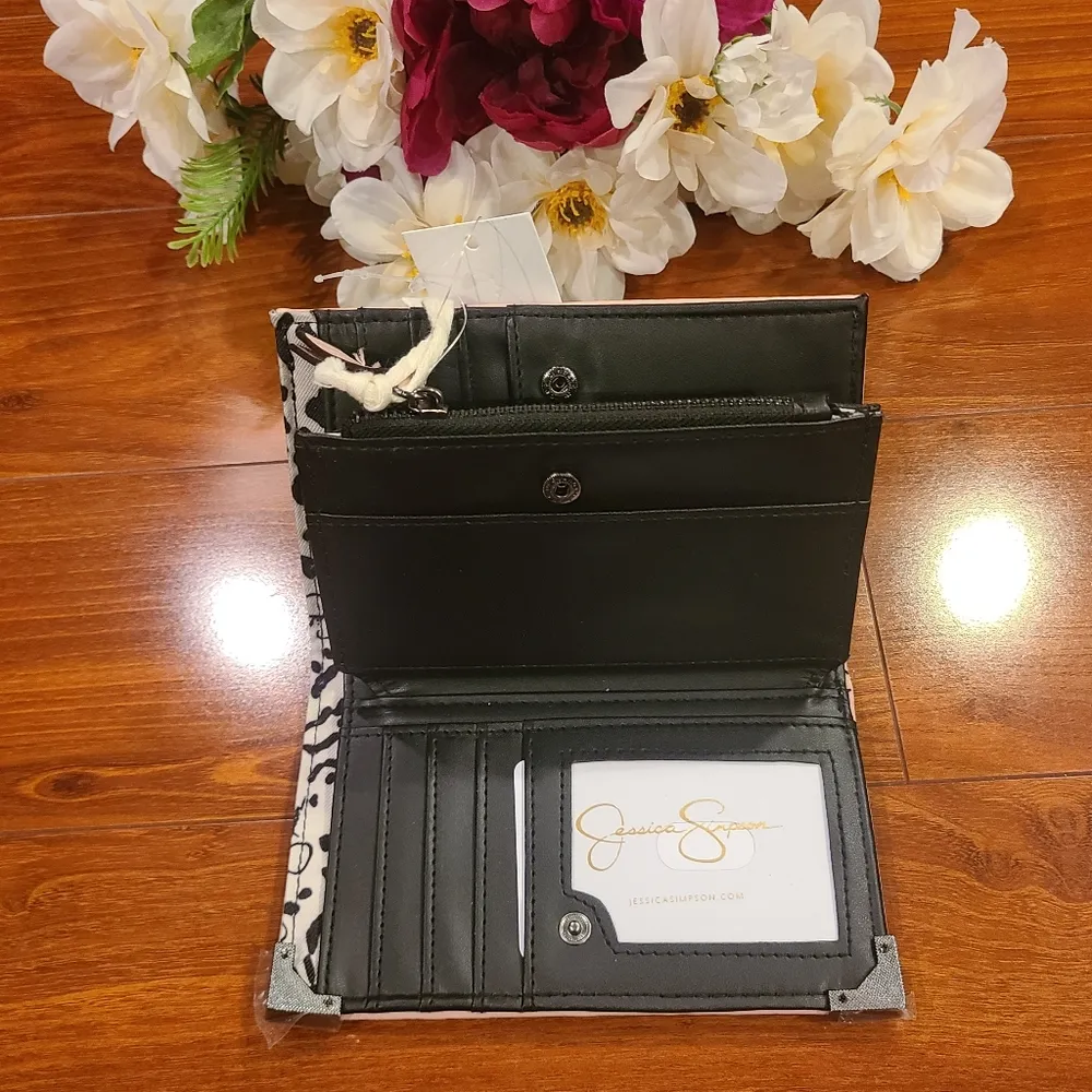 Jessica Simpson Powder Blush Bifold Wallet - Image 3