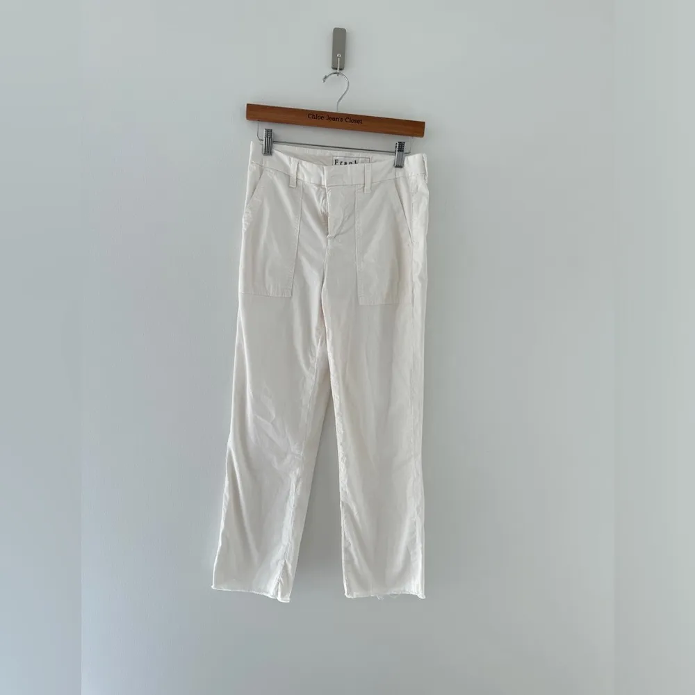 FRANK & EILEEN Blackrock Utility Pants in Chalk 2 - Image 4