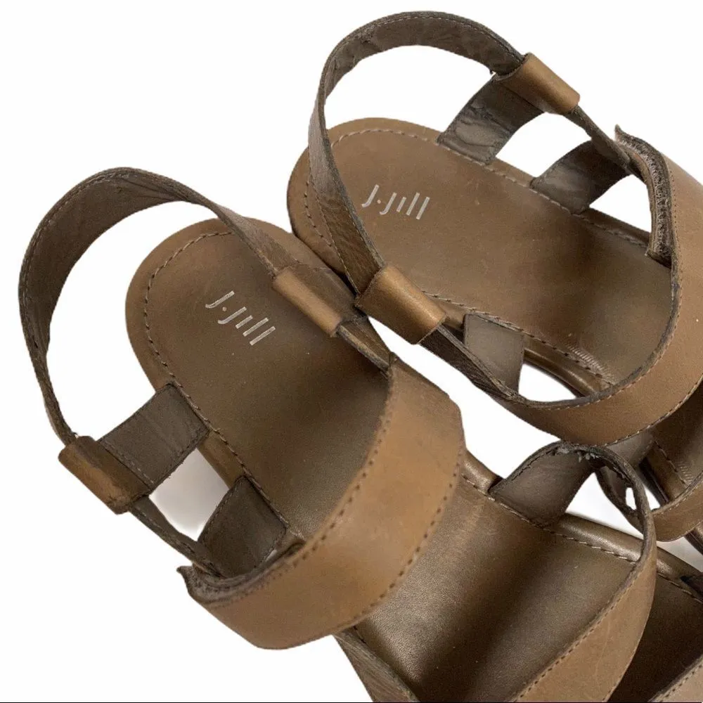 J. Jill Gray Strappy Sandal Women’s size 11M - Image 2