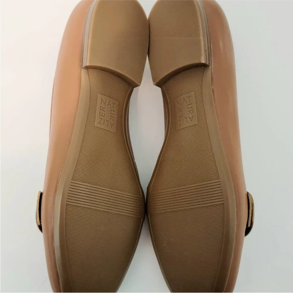Naturalizer Size 10 W Kayden Moc Slip-On Flat Loafer English Tea Tan NIB $89 - Image 12