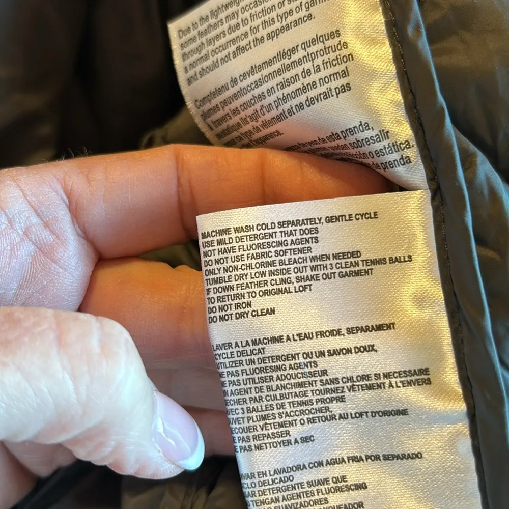 Michael Kors Women's Packable Down Filled Jacket, Removable Hood, Size XS - Image 8