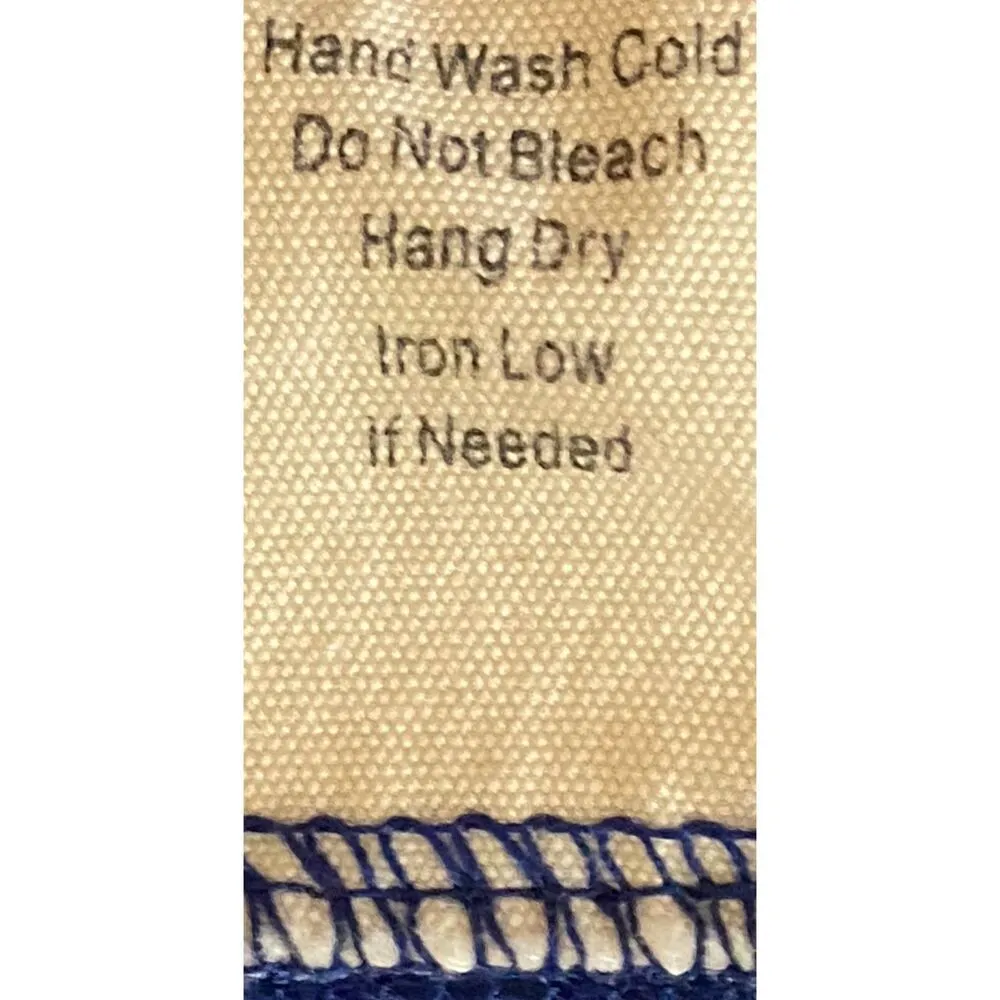 Blue White Patterned Elastic Waist Shorts Women's Juniors Size Medium - Image 9