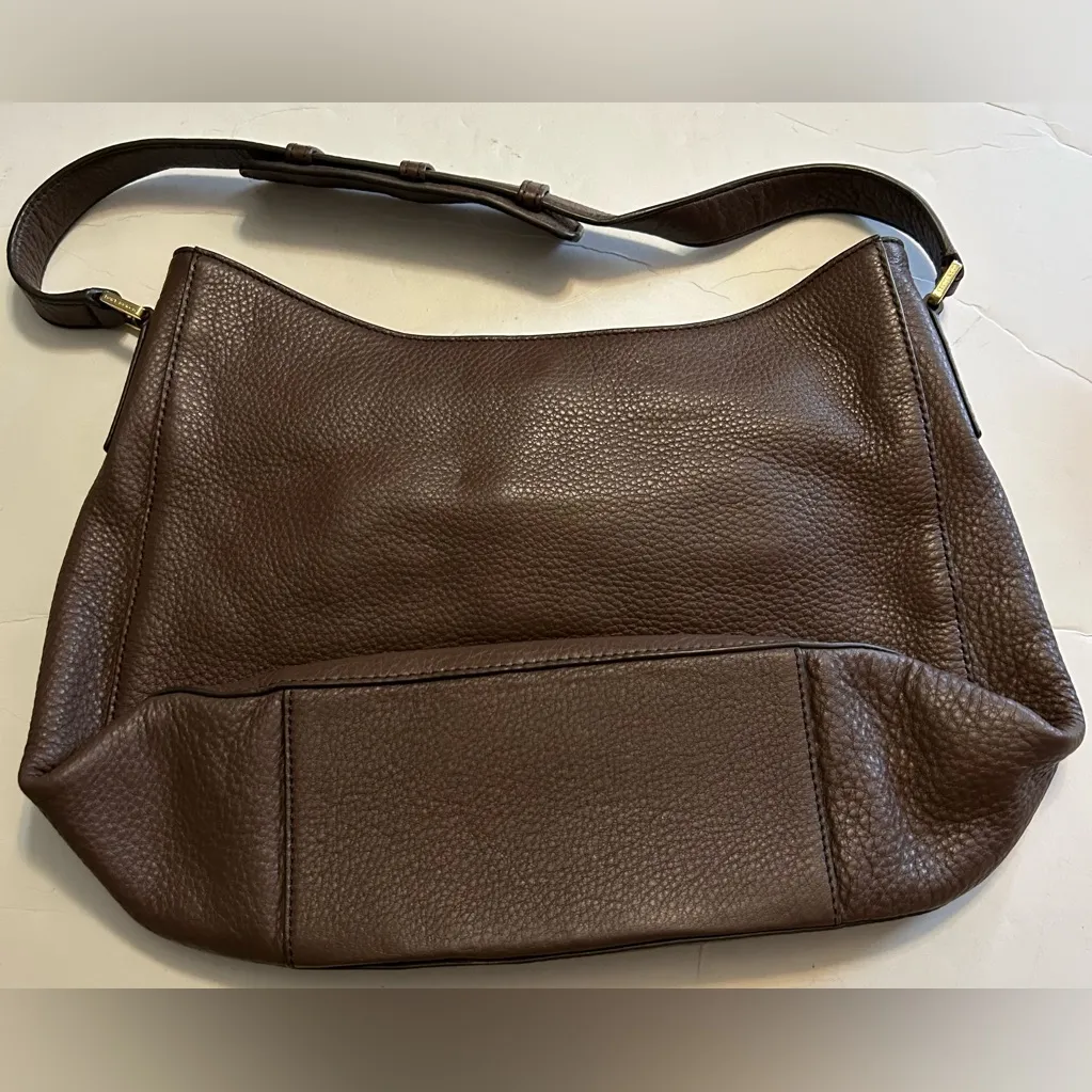 Tory Burch  Brown Leather Shoulder Bag - Image 2