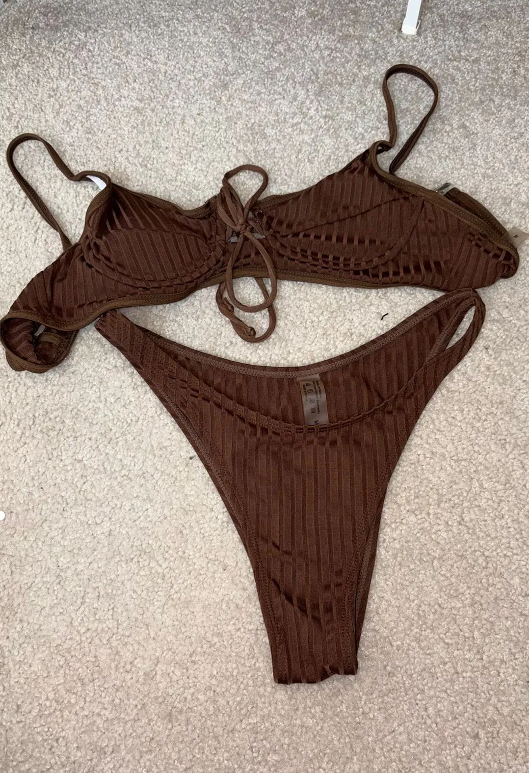 Brown Shein Bikini Set - Image 1