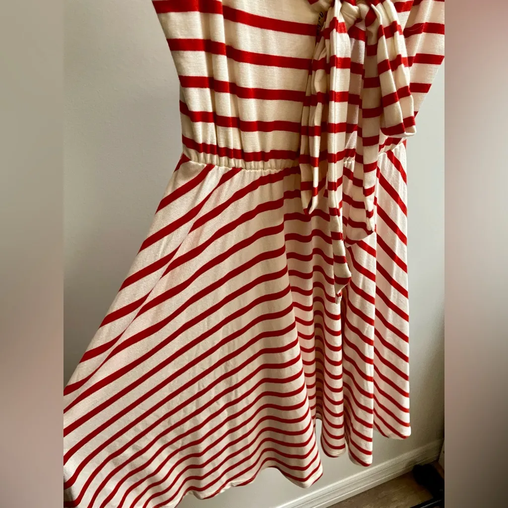 Rachel Pally - Red and Cream Striped Mini Dress | NWOT - Image 5